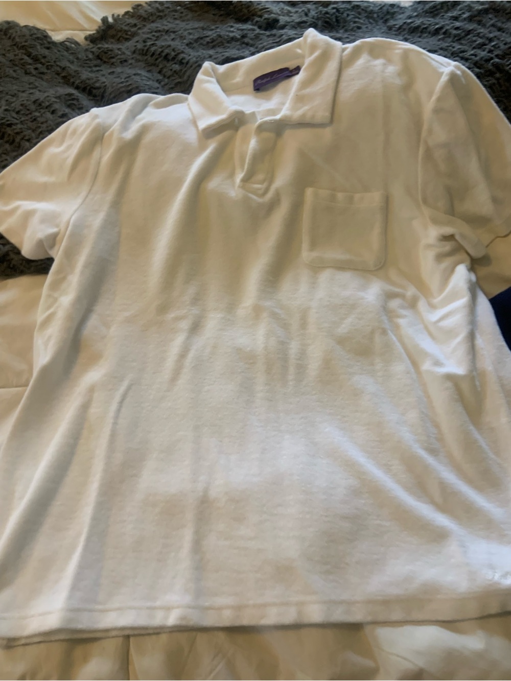 Ralph Lauren Purple label French terry from the Riviera collection